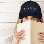 Book Lovers 'Book Person' Embroidered Twill Cap<br><div class="desc">Calling all book nerds - this one's for you! • Comfortable chino twill cap with pre-curved bill • Adjustable cloth strap and antique brass slide buckle closure • Unstructured, low-profile design for a perfect fit • Proudly display your love of reading in style Whether you're curled up with your latest...</div>