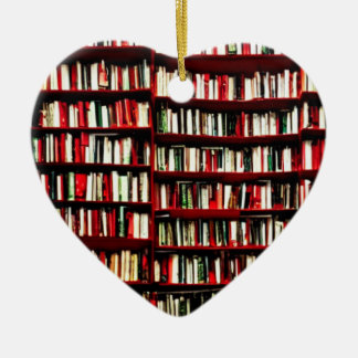 Book Lover's Christmas ornament