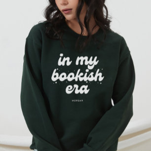 Book Lovers Customisable Retro In My Bookish Era  Sweatshirt