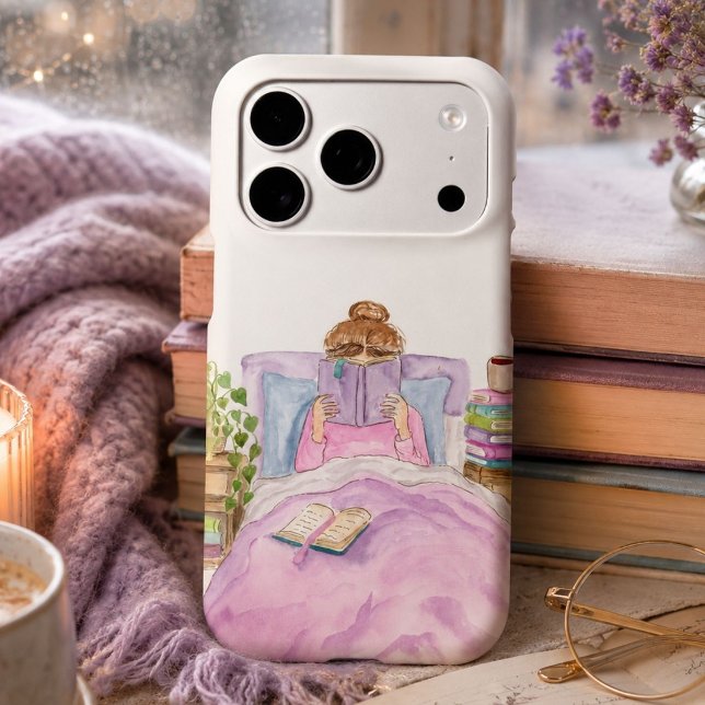 Book Lovers Day Woman Reading in Bed (Creator Uploaded)