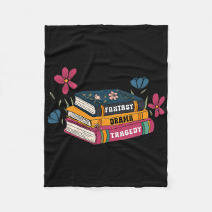 Book Lovers Fantasy Drama Tragedy Subtle 8647 Trum Fleece Blanket