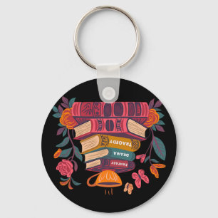 Book Lovers Fantasy Drama Tragedy Subtle 8647 Trum Key Ring