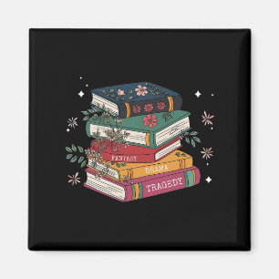 Book Lovers Fantasy Drama Tragedy Subtle 8647 Trum Magnet