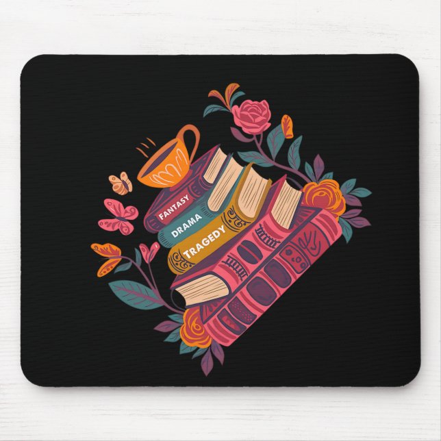 Book Lovers Fantasy Drama Tragedy Subtle 8647 Trum Mouse Pad (Front)