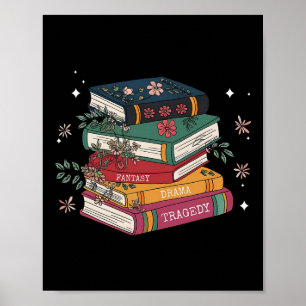 Book Lovers Fantasy Drama Tragedy Subtle 8647 Trum Poster