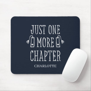 Book Lovers Funny Saying Personalised Mouse Pad
