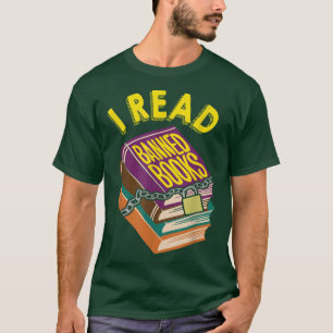 Book Lovers I Read Banned Books Librarian Apparel  T-Shirt