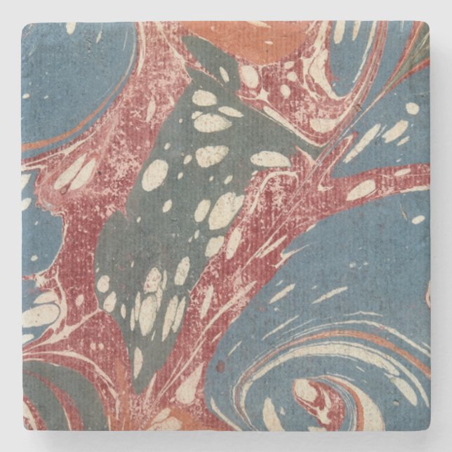 Book Marble Marble Coaster (Front)