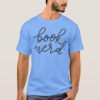 Book Nerd Blk  T-Shirt