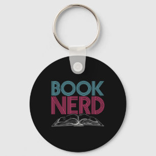 Book Nerd Funny Graphic Inspirational Reading Quot Key Ring