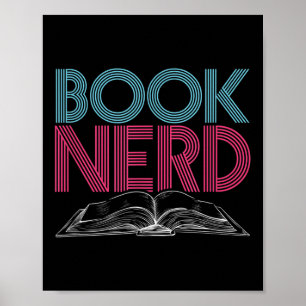 Book Nerd Funny Graphic Inspirational Reading Quot Poster