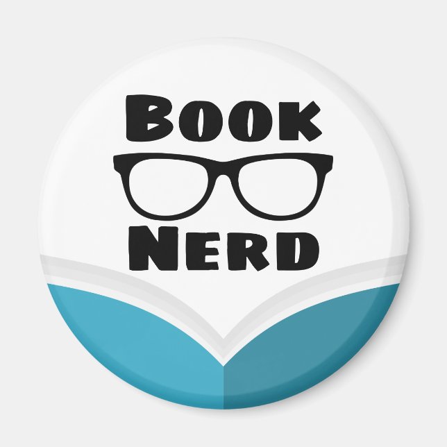 Book Nerd Magnet (Front)