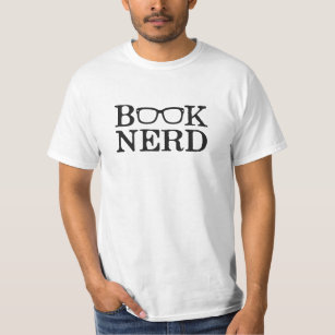 Book Nerd Nerdy Glasses T-Shirt