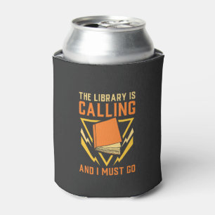 Book Nerd - The Library Is Calling Can Cooler
