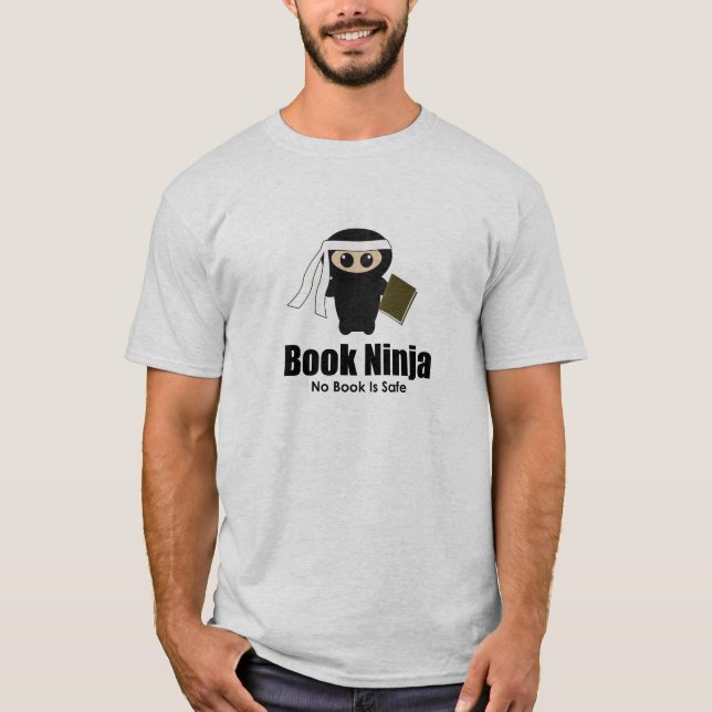 Book Ninja Shirt (Front)
