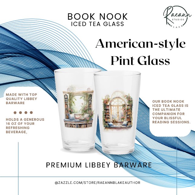 Book Nook Iced Tea Glass (Creator Uploaded)