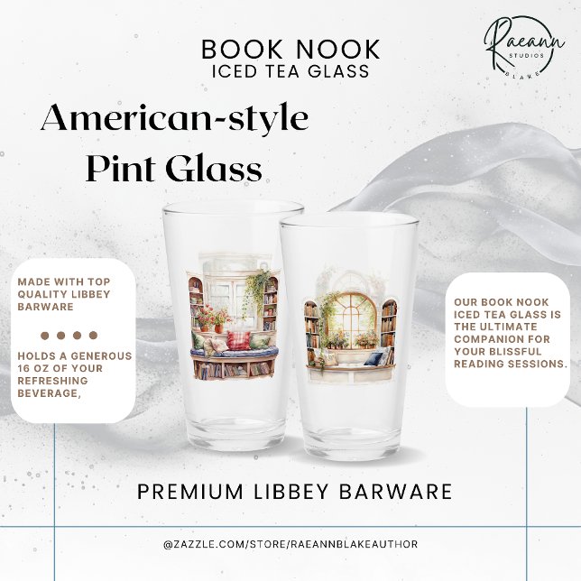 Book Nook Iced Tea Glass (Creator Uploaded)