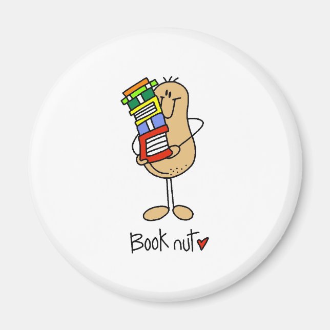 Book Nut Magnet (Front)