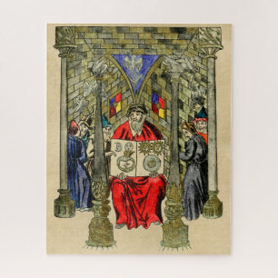 Book of Alchemy and Hermetic Arts Jigsaw Puzzle