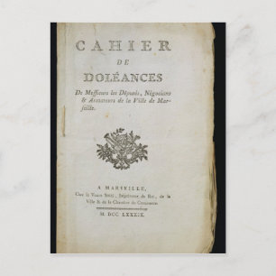 Book of Complaints' Postcard