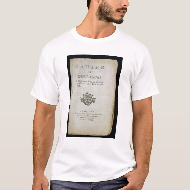 Book of Complaints' T-Shirt (Front)