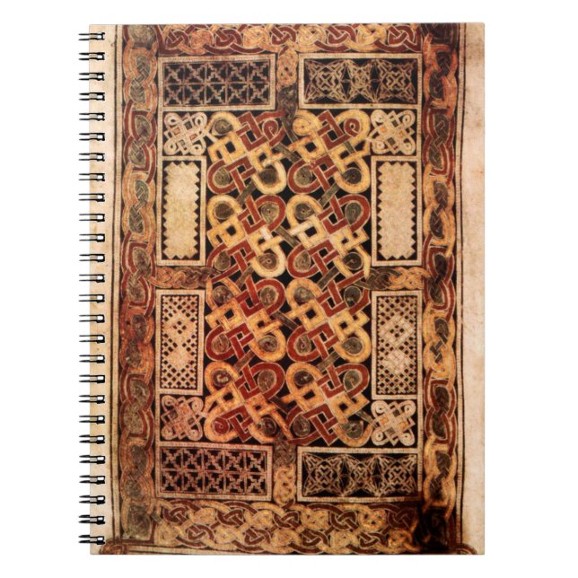 Book of Durrow Carpet Page Notebook (Front)