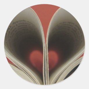 Book of Hearts Stickers