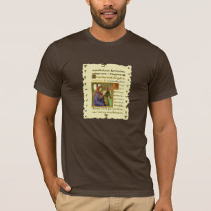 Book of Hours Mediaeval Manuscript T-Shirt