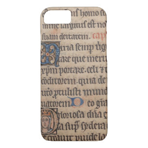 Book of Hours Medieval Latin Writing Case-Mate iPhone Case