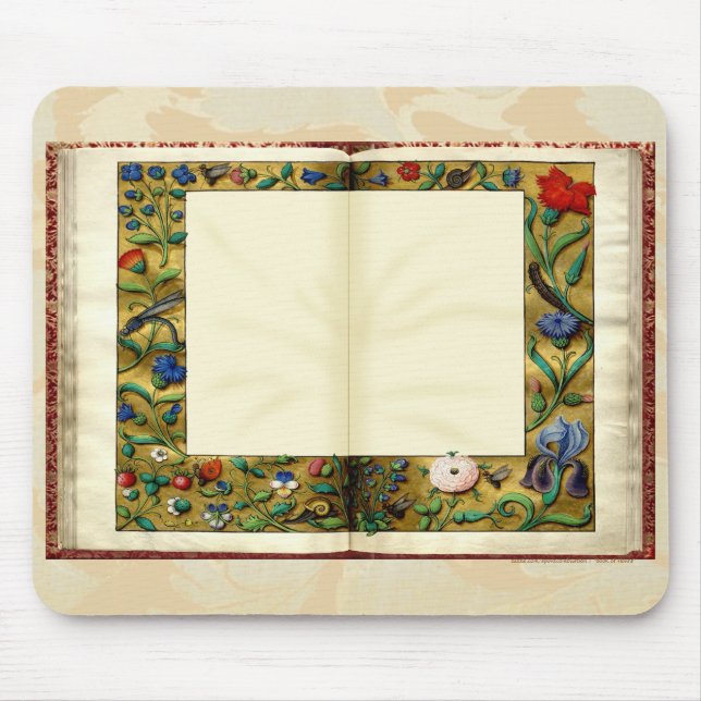 Book of Hours Mouse Pad (Front)
