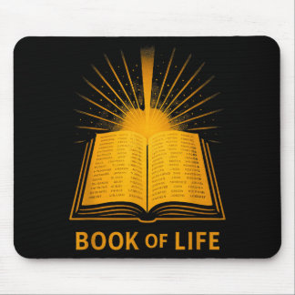 Book Of Life Christian Sritual Bible Verse Insred Mouse Pad