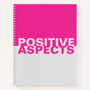 Book of Positive Aspects Two-Tone Notebook