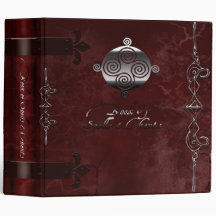 Book of Shadows 2 in. Burgundy 2 inch