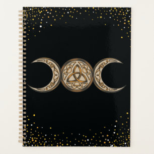 Book of Shadows Celtic Triple Moon/Triple Goddess  Planner