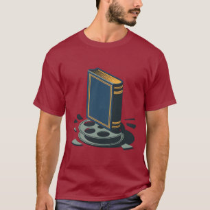 Book Over Film Icon T-Shirt