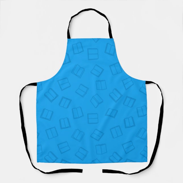 Book pattern apron (Front)