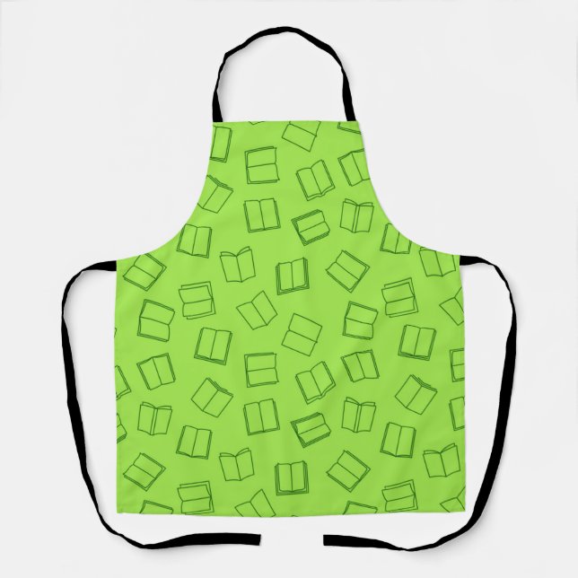 Book pattern apron (Front)