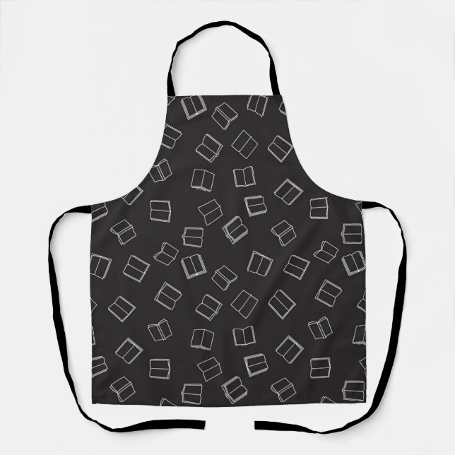 Book pattern apron (Front)