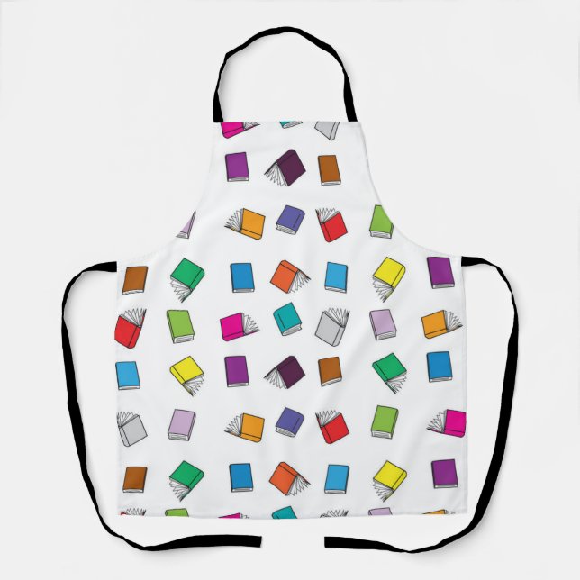 Book pattern apron (Front)