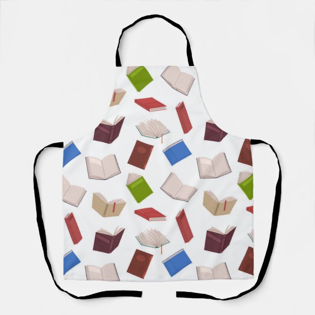 Book pattern apron (Front)