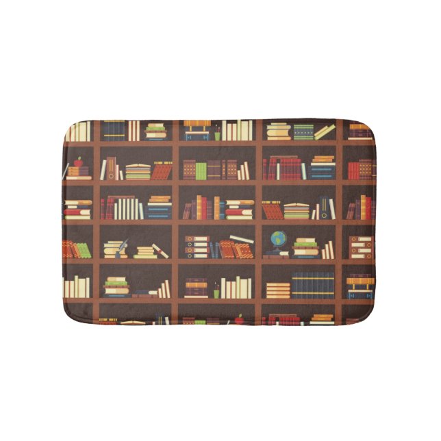 Book pattern bath mat (Front)