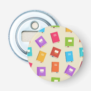 Book pattern bottle opener