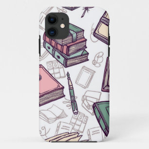 Book pattern Case-Mate iPhone case
