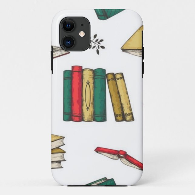 Book pattern Case-Mate iPhone case (Back)
