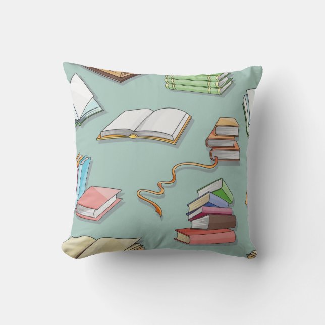 Book pattern cushion (Front)