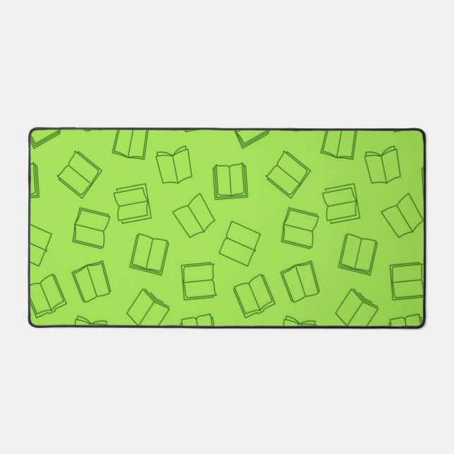 Book pattern desk mat (Front)