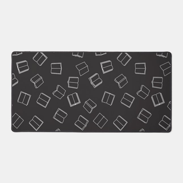 Book pattern desk mat (Front)