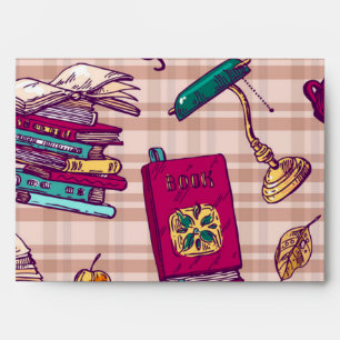 Book pattern envelope