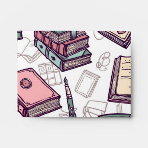 Book pattern envelope