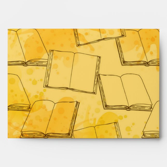 Book pattern envelope (Front)